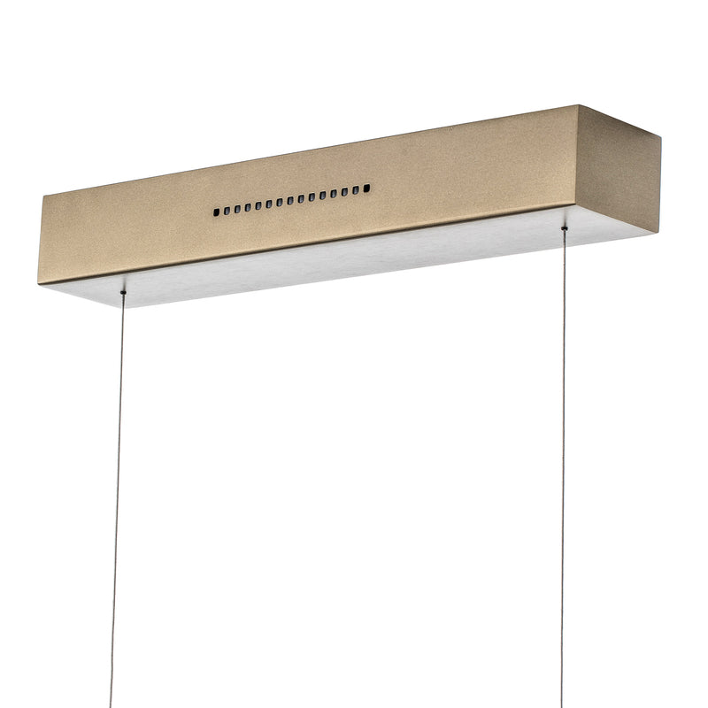 Knapstein LED Hängeleuchte Pendelleuchte Runa Leuchte bronze Länge 152 cm - 4250035826694