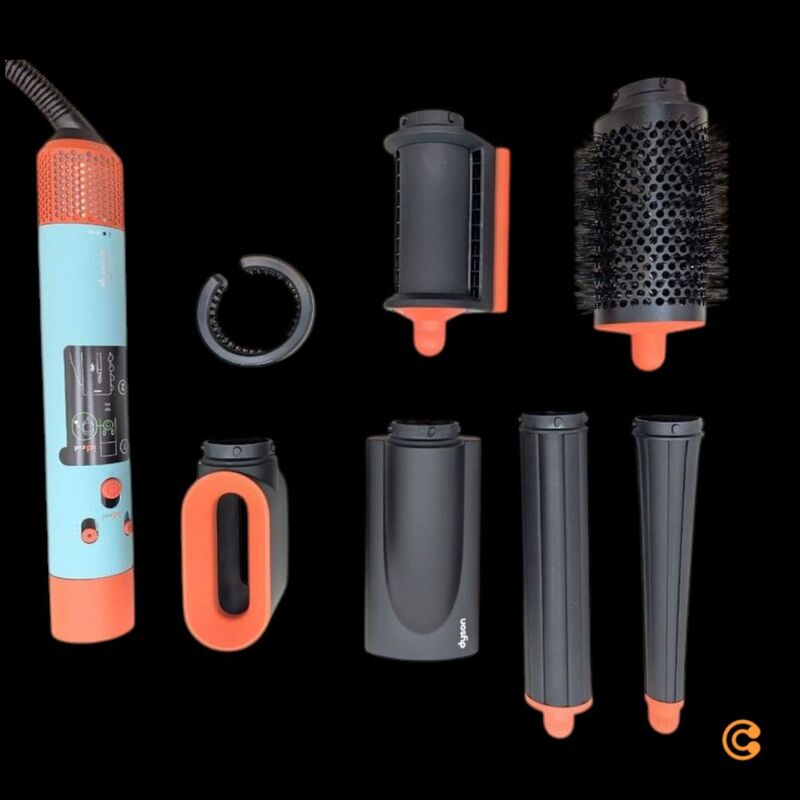 Dyson Lockenstab Airwrap i.d. Haartrockner Stylinggerät schwarz 1300W 3 Stufen - 5025155098943