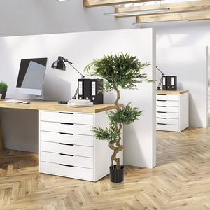 B-Ware hjh OFFICE Kunstpflanze Kunstbaum ACACIA 155 cm grün Deko Dekopflanze Baum