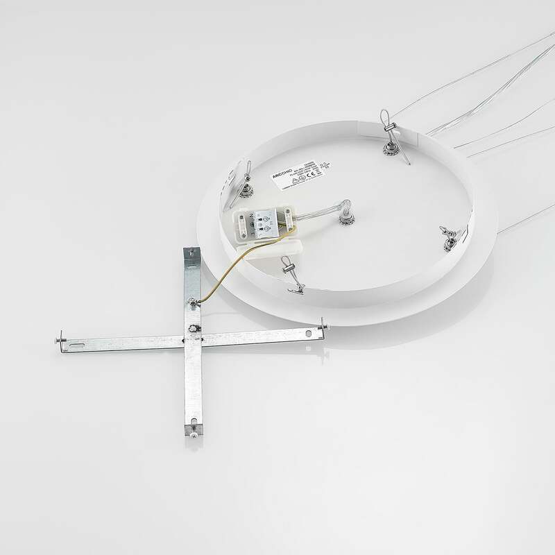 Arcchio Pendelleuchte Hängelampe LED Lampe Noabelle weiß Metall Wohnzimmer Es443 - 4251096597400