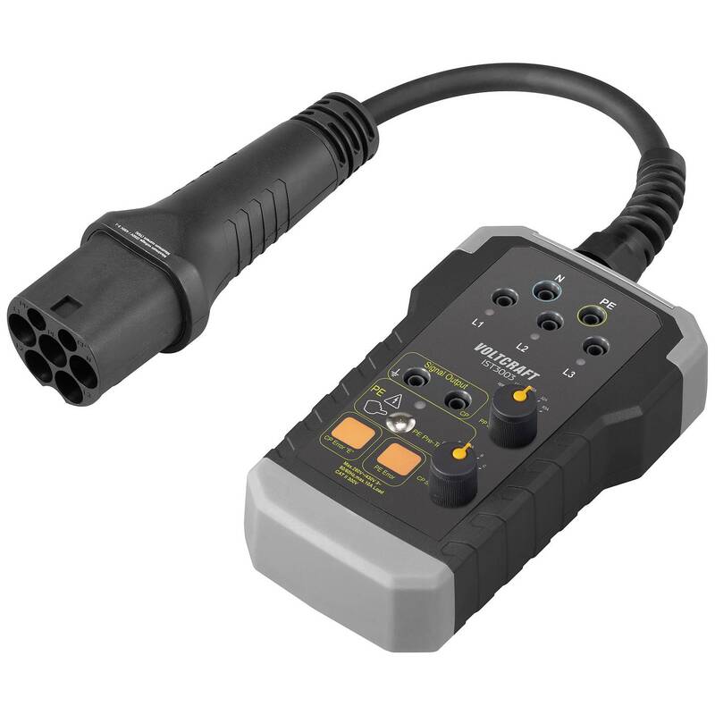 Voltcraft EVSE Tester IST 3003 Adapterstecker für Wallbox eMobility Prüfer EAuto - 4064161311104