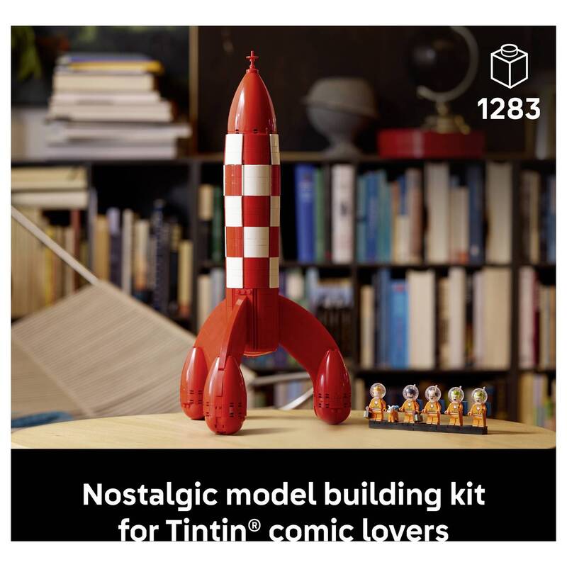 LEGO Ideen 21367 Mondrakete Tim und Struppi Konstruktionsspielzeug Bausteine - 5702018066294