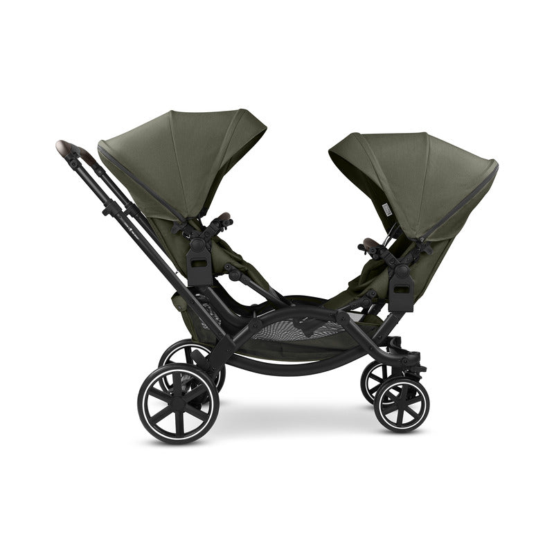 ABC DESIGN Zoom 2 Avocado Zwillingswagen mit UV-Schutz und 5-Punkt-Gurt - 4045875416019