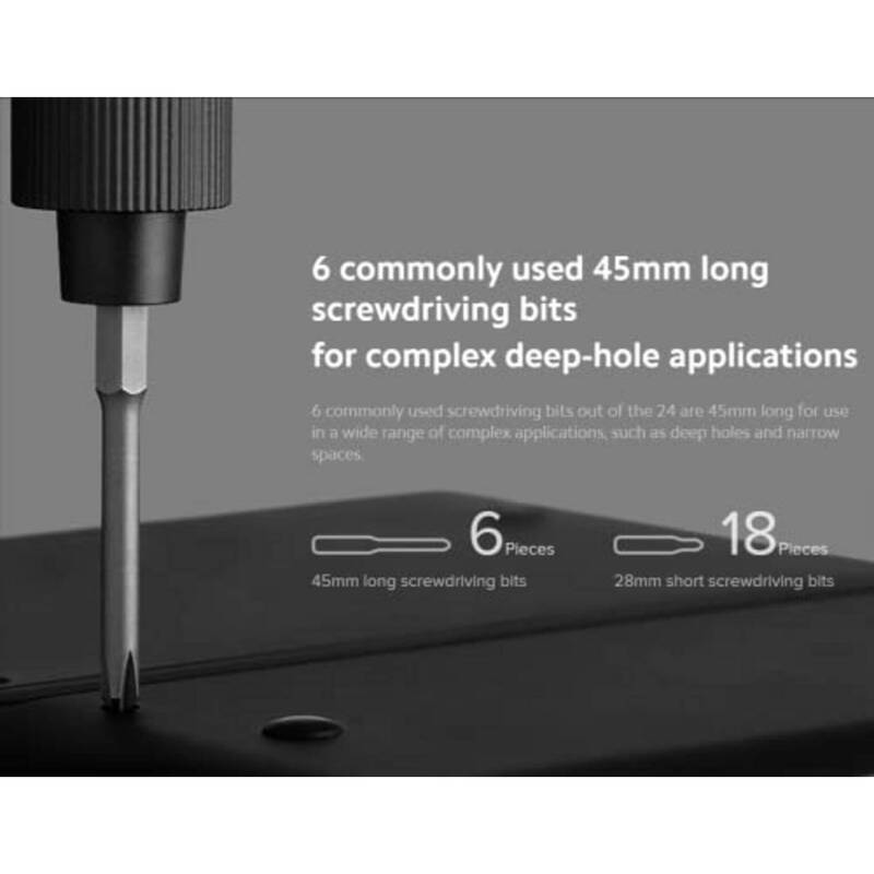 Xiaomi 36013 Werkstatt Schraubendrehereinsatz Bit-Schraubendreher Handwerkzeug - 6934177756474