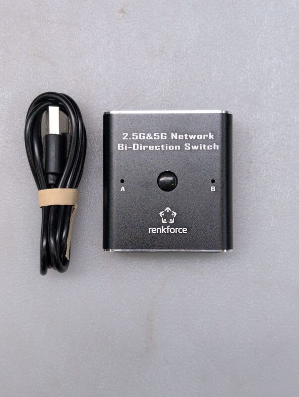Renkforce Netzwerk Switch RJ45 2 Port 5 GBit/s USB-Stromversorgung RF-EW-700 - 4064161408323