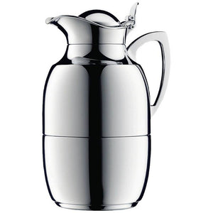 B-Ware Alfi Thermokanne Edelstahl 1l Juwel Isolierkanne BPA-frei Einhandbedienung 12h