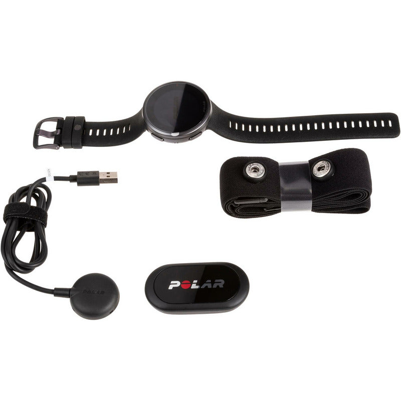 Polar VANTAGE V2 Sportuhr Laufuhr Bundle GPS H10 Brustgurt Schwarz Größe M / L - 0725882054872