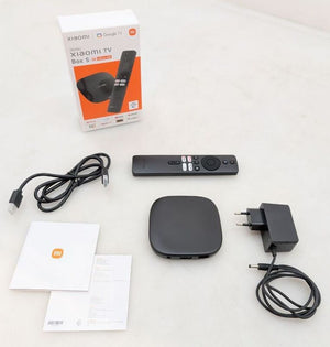 B-Ware Xiaomi TV Box S Streaming Box 4K HDR Bluetooth 5.2 32GB WLAN 2.4GHz HDMI schwarz