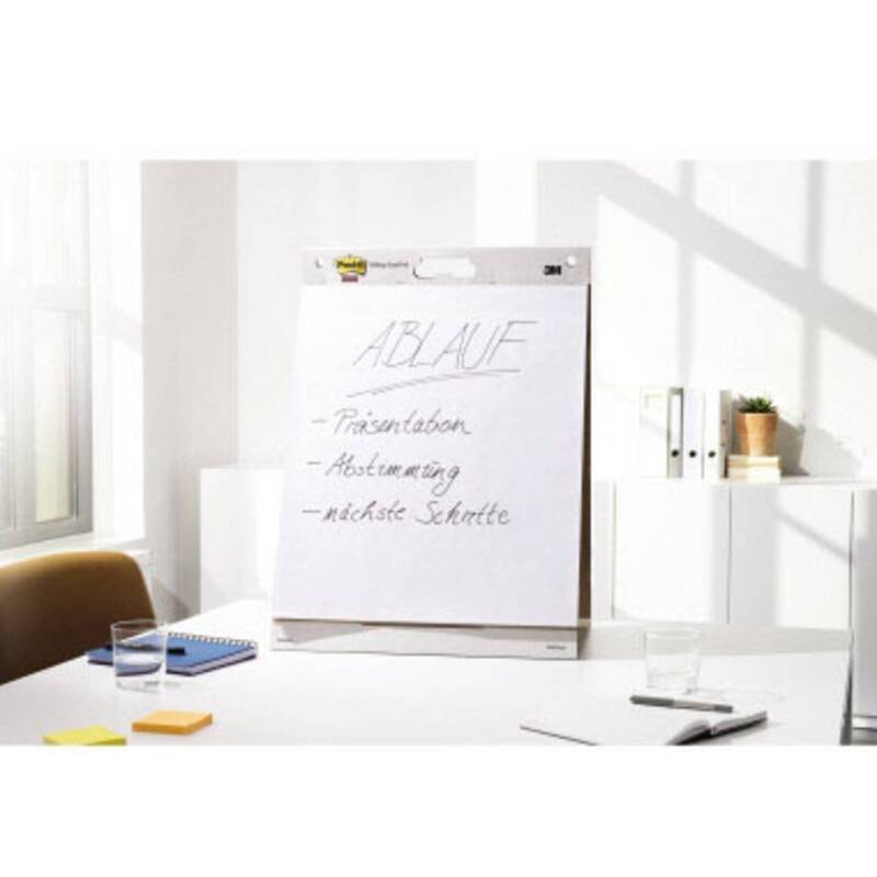 Post-it Super Sticky Meeting Chart Flipchartblock 20  Blätter 508x584mm 3 STÜCK - 21200596384