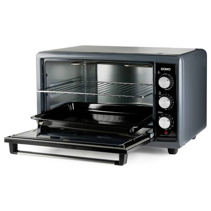 DOMO multifunktionaler Backofen Ofen XXL 50L Elektro Backeinsatz Temperatur 230 - 5411397173751