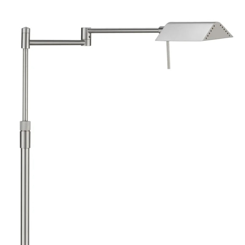 Knapstein Stehleuchte Bodenlampe LED Leuchte FINN chrom Metall Touchdimmer - 4250035814196