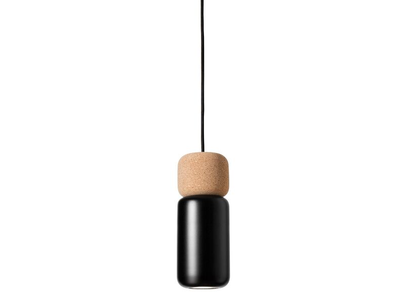 Estiluz - Pila LED Pendelleuchte schwarz Pendellampe Deckenleuchte Lampe Leuchte - 4251384203686
