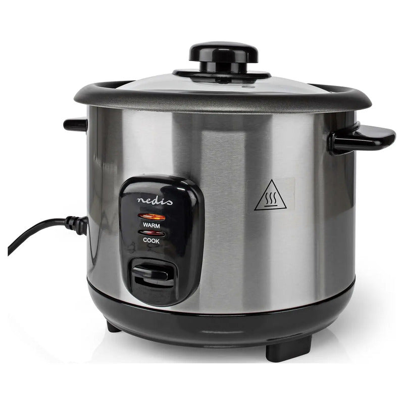 Nedis Reiskocher KARC110AL 1l Reiskocher Reisgarer Dampfgaren Kochen 500W - 5412810336258