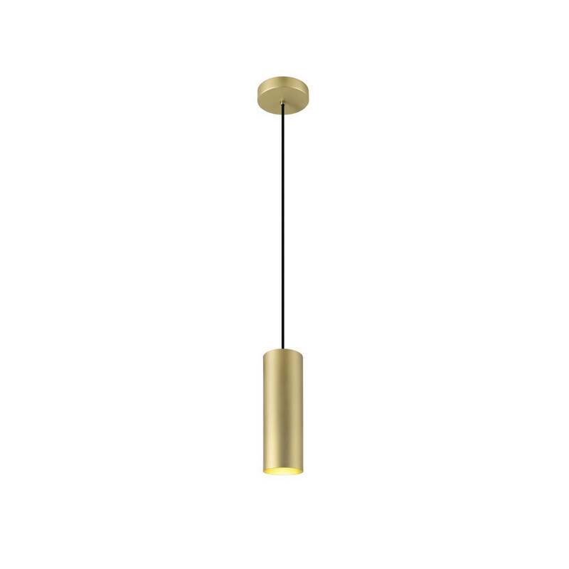 SLV Pendellampe Hängelampe Enola Deckenleuchte gold matt Aluminium Metall - 4024163293471
