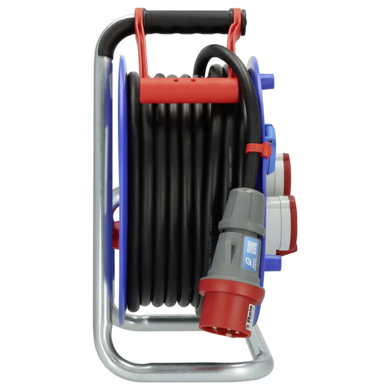 Brennenstuhl Kabeltrommel 30 m CEE-Stecker 16 A 5polig IP44 Schwarz - 4007123687497