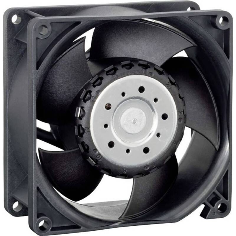 ebm papst Axiallüfter Ventilator DC Schwarz Kunststoff langlebiges Lager 8 STÜCK - 2050005920610