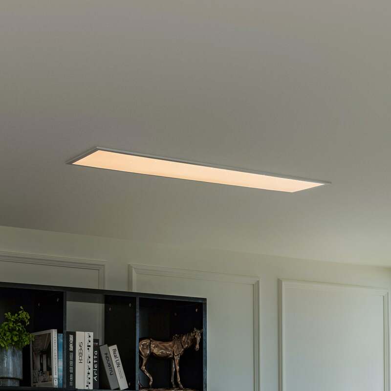 Lindby LED Panel Deckenleuchte Licht Farbwechsel weiß Kunststoff Aluminium - 4251911755893