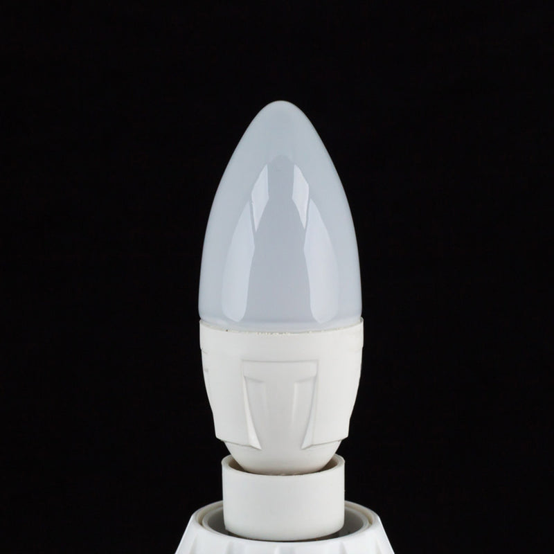 Philips Lampe Birne LED Kerzenform E14 warmweiß matt weiß 8 STÜCK - 6291106552157