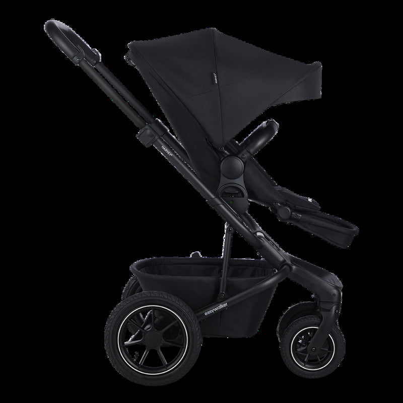 easywalker Harvey⁵ Air Kinderwagen Buggy Midnight Black Kombikinderwagen Verdeck - 2000584758838