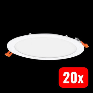 B-Ware OSRAM HOMELIGHTING Deckenleuchte LED Downlight Slim 225mm 22W Kaltweiß 4000K