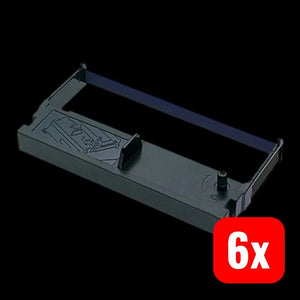 6x B-Ware Epson Farbband Original ERC32B für TM-U675 H6000 M-U420 1 St schwarz Drucker