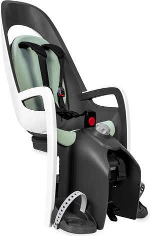 B-Ware Hamax Caress Fahrrad-Kindersitz Gepäckträgermontage white/mint bis 22 kg