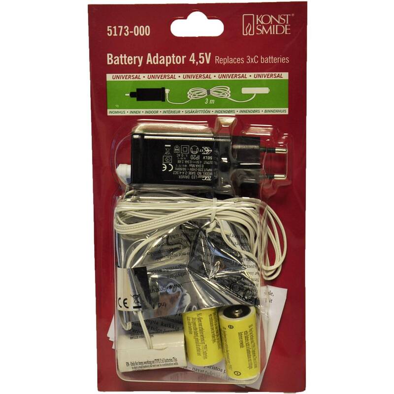 Konstsmide 5173-000 Netzadapter Netzteil für Batterieartikel netzbetrieben - 7318305173002
