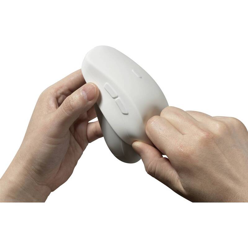 Renkforce RF-WRM-300 Hygiene-Maus Kabellos Optisch Weiß 5 Tasten SIEHE TEXT/FOTO - 4064161336992