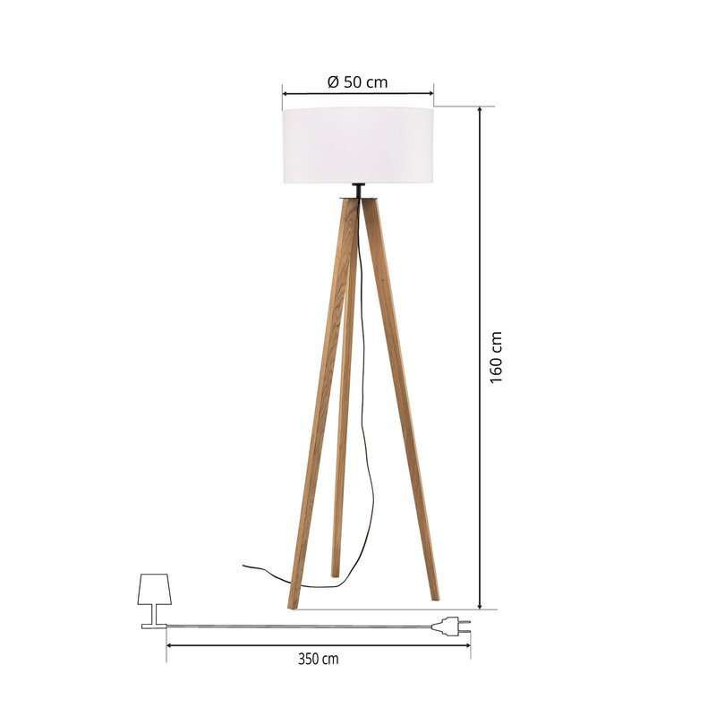 Euluna Stehlampe Maira Stehleuchte Standleuchte Lampe Leuchte SIEHE TEXT/FOTO - 5904496510157