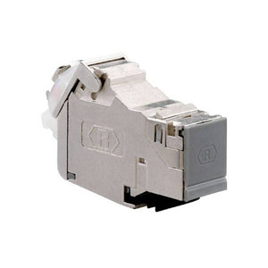 B-Ware Rutenbeck Kupplung Adapter UM-Cat.6A iso A Modular Ethernet Schwarz 18 STÜCK