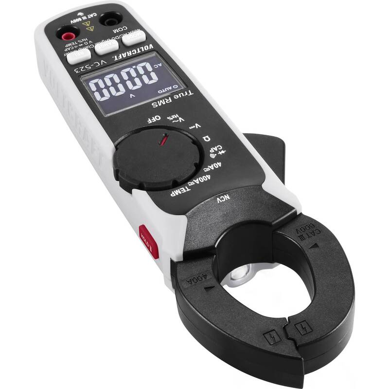 Voltcraft Stromzange VC-523 digitale Messzange 400A CAT III 600V True RMS - 4053199547463