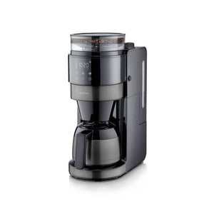 B-Ware Severin Kaffeemaschine KA 4831 mit Mahlwerk und Thermokanne schwarz 900W
