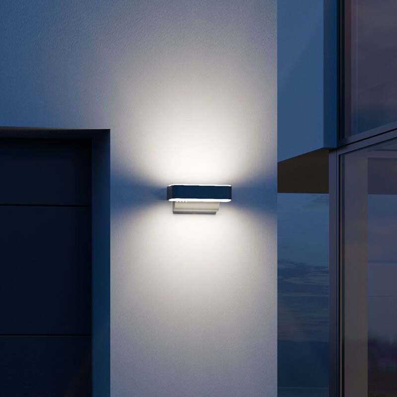 Steinel Außenwandleuchte Wandleuchte L 810 SC LED anthrazit Sensorlampe 160° - 4007841065706