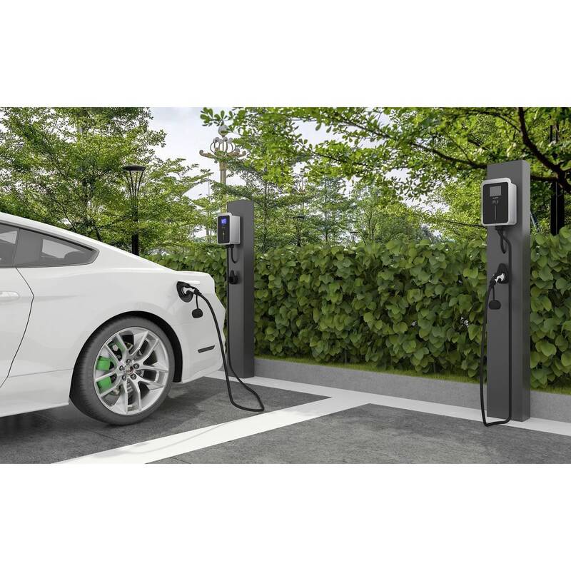 Sygonix Wallbox Typ 2 Mode 3 32A 22kW App WiFi RFID Elektroauto Ladegerät - 4064161394053
