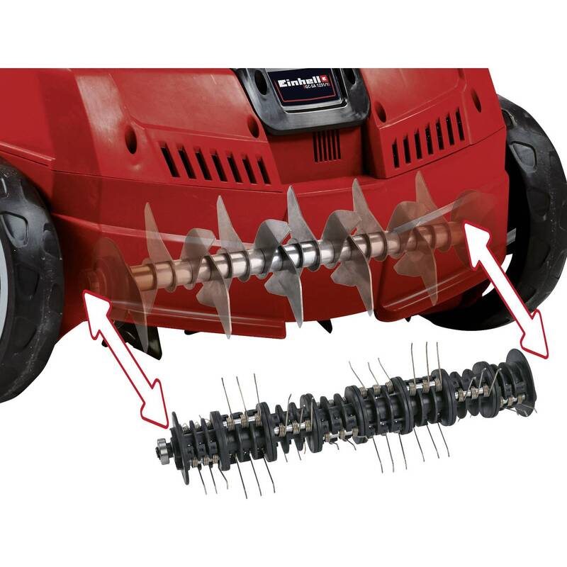 Einhell Elektro-Vertikutierer GC-SA 1231/1 Rasenpflege Mäher 28l Doppelmesser - 4006825628272