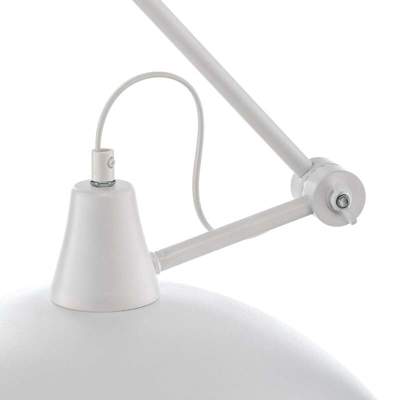 Euluna Deckenlampe 808 LED Lampe dimmbar Höhenverstellbar weiß Ø37cm 1-flammig - 5904798637187