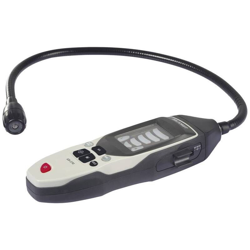 Voltcraft Gasleck-Detektor GD-270 Methan Wasserstoff Propan Handgerät 415g - 4064161312637