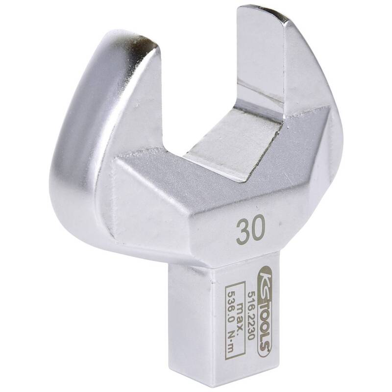 KS Tools Einsteckmaulschlüssel 30 mm Sechskant Werkzeug Handwerkzeug verchromt - 4042146231616