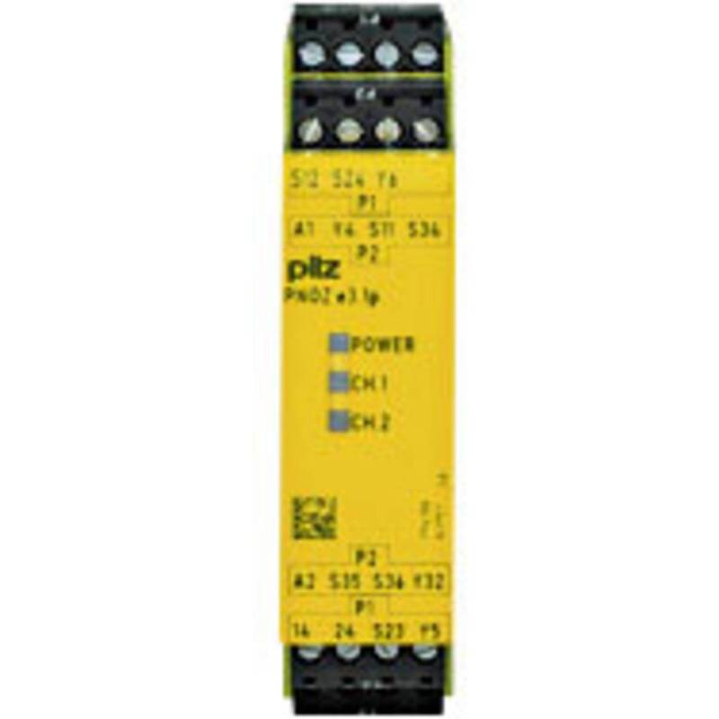 Pilz Sicherheitsschaltgerät PNOZ e3.1p 24VDC 2so PILZ Betriebsspannung: 24 V/DC - 4046548011913