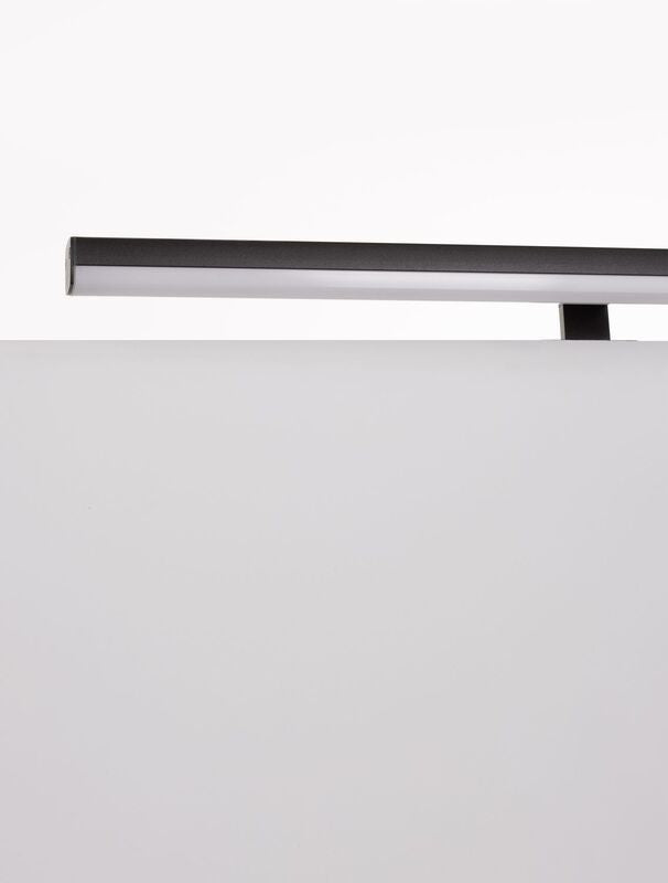 Nova Luce Wandleuchte Wandlampe LED GLIM Schwarz Bad Spiegel 63 cm SIEHE TEXT - 5212017436559