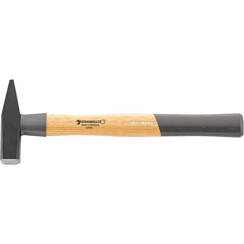 Stahlwille Schlosserhammer 254 g ergonomischer Griff Hickory Holz DIN 1041 280mm - 4018754306893