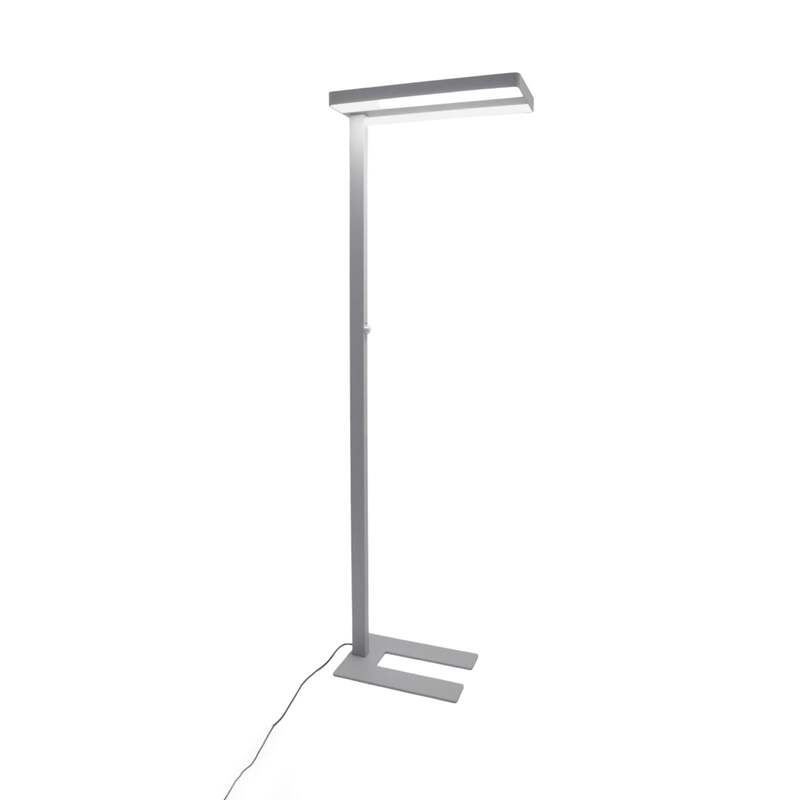 Arcchio Stehleuchte Logan Neo LED dimmbar silber Leuchte Lampe 195cm hoch - 4251096536669