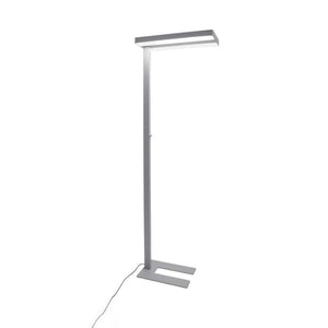 B-Ware Arcchio Stehleuchte Logan Neo LED dimmbar silber Leuchte Lampe 195cm hoch