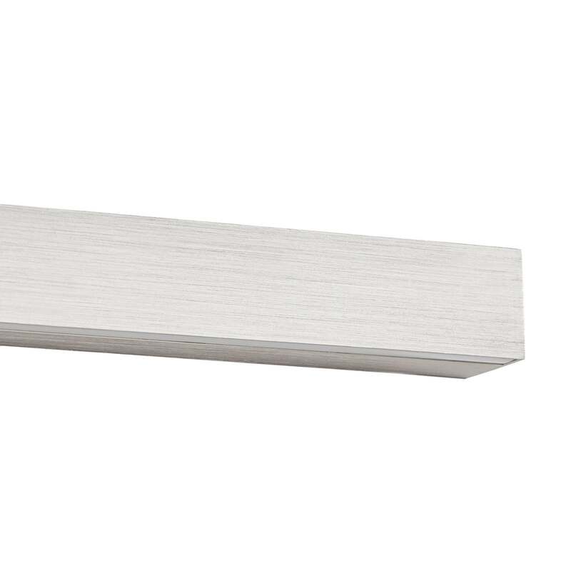 Lucande Wandleuchte Kinsley LED dimmbar 90cm nickel weiß 3100 Lumen CCT 1340 - 0000010053958