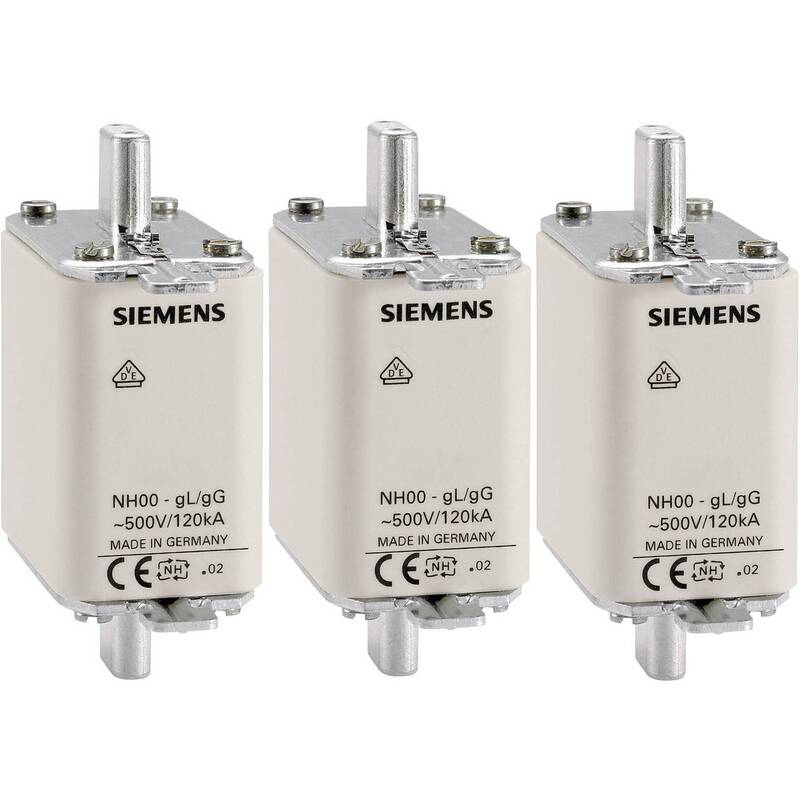 Siemens NH-Sicherung 3NA3814 Sicherungseinsatz 35A 500V mechanische Anzeige - 4001869057033