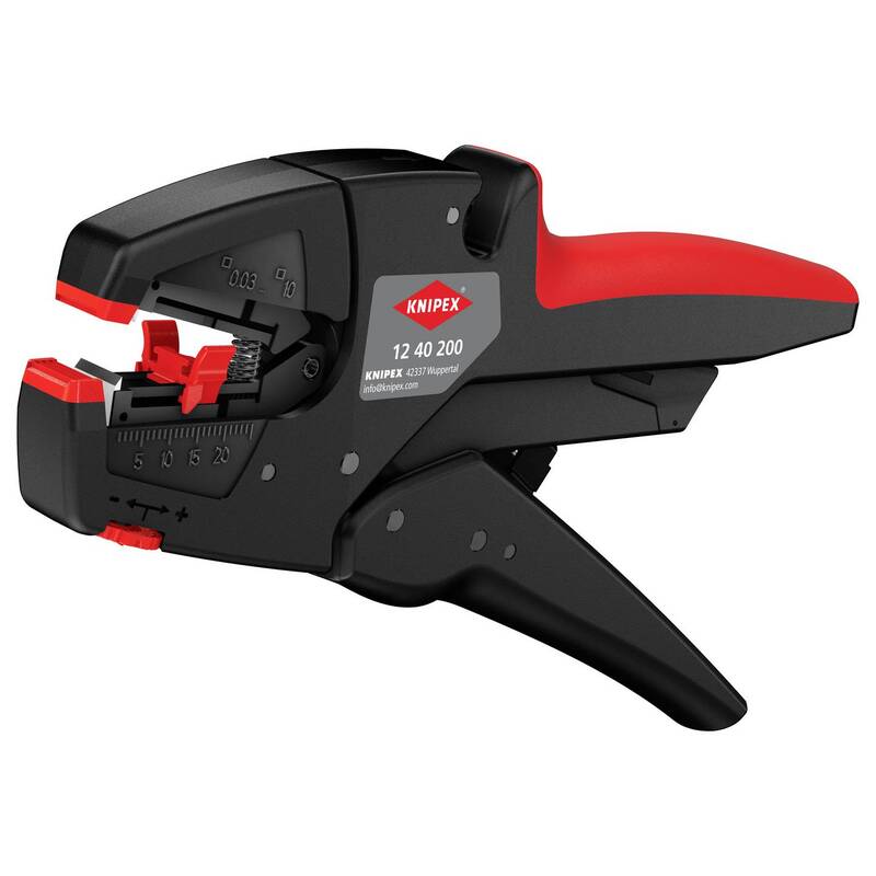 Knipex 12 40 Automatische Abisolierzange 0,03-10 mm² für Elektroarbeiten - 4003773040262