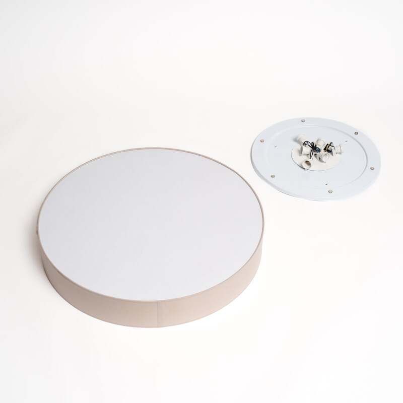 Euluna Deckenleuchte Lampe Rondo Leuchte beige Textil Metall Ø80 SIEHE TEXT/FOTO - 5901780544362