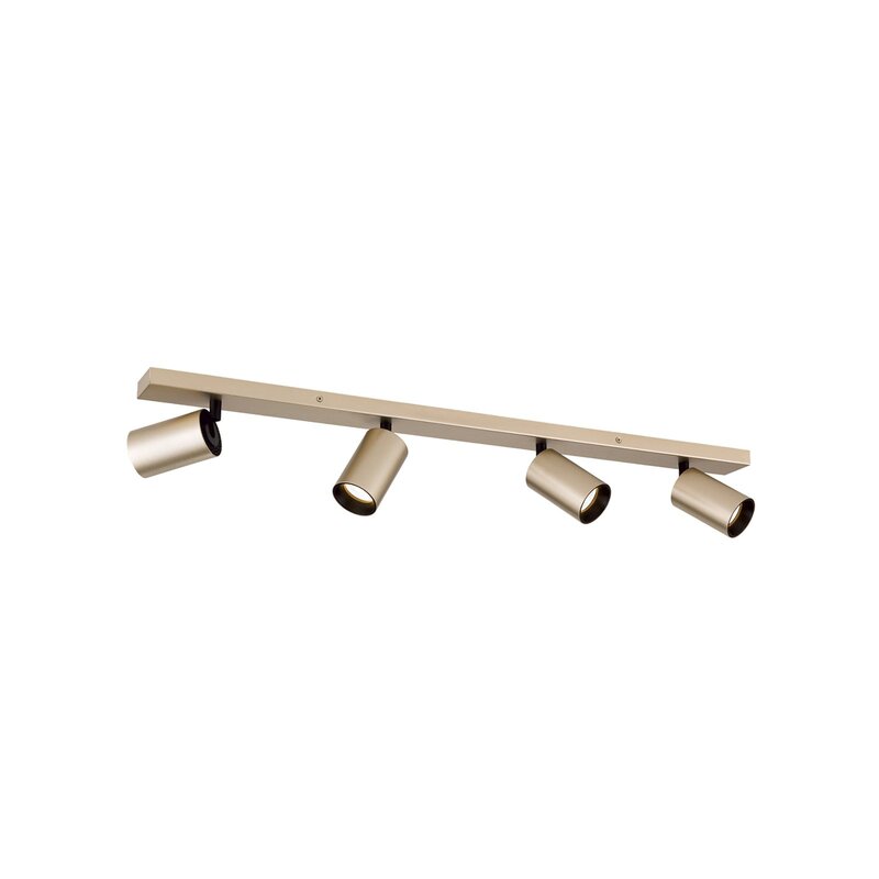 Orion Strahler Sean Deckenlampe Deckenlicht 4-flg. goldfarben Metall schwenkbar - 9003090277681