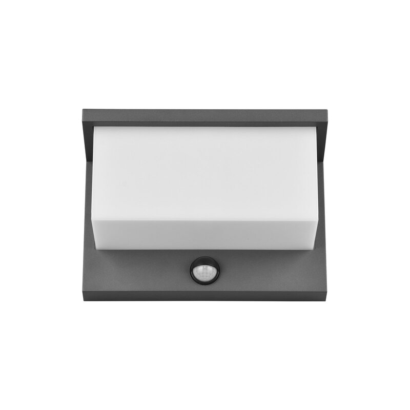 Trio Lighting Außenwandleuchte Wandleuchte LED Nestos Bewegungssensor anthrazit - 4017807564006