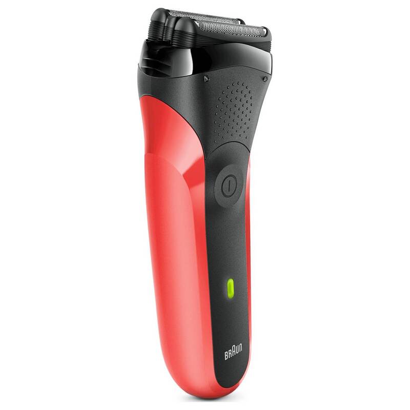 Braun Series 3 300s Folienrasierer rot Herrenrasur sanft präzise - 4210201163343